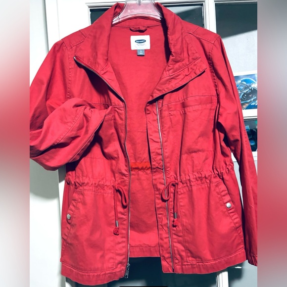 Old Navy CORAL UTILITY Jacket (LG) - Picture 12 of 13